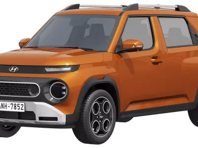 Hyundai Casper 2026 3D model