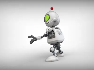 Clank Ratchet and Clank Robot 3D printing 3D print model