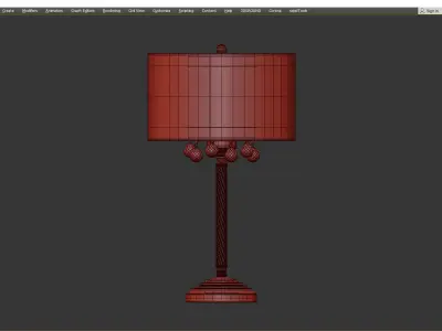  MOISELLE CRYSTAL TABLE LAMP Low-poly 3D model