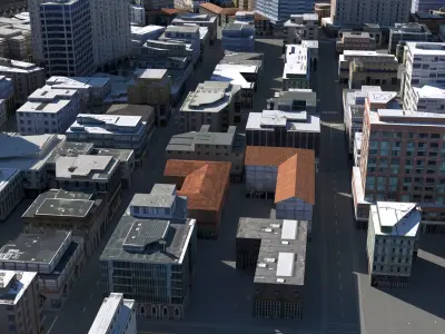 City 112 Low-poly 3D model