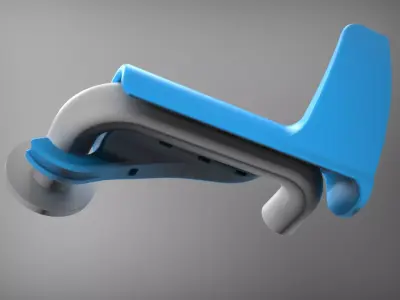 Corona door opener handsfree -Model Jena  Free 3D print model