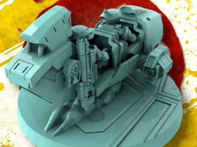 2pi Cuatro skimmer 3D print model