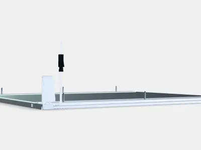 IRSTA LED worktop lighting 2 Low-poly 3D model