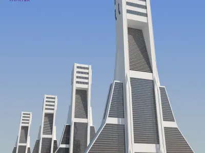 Sci-Fi Skyscrapers Pack