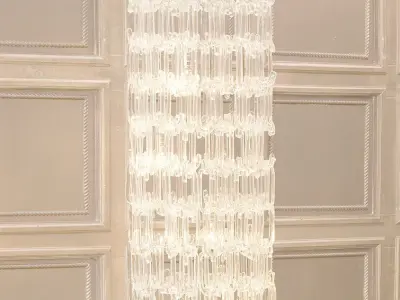 Switch on the Lights - Statement Tiered Chandelier 3D model