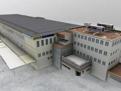 LFMN Storage 2 Low-poly 3D model