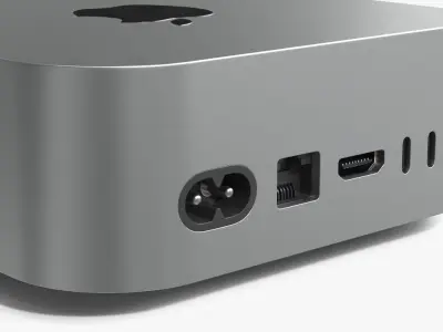  Apple Mac Mini M4 Computer with Detailed Inside 