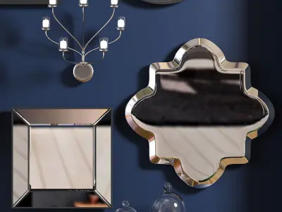 mirror frames 3D model