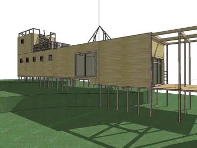 Creative Design-Holiday Cabin-0132 3D model