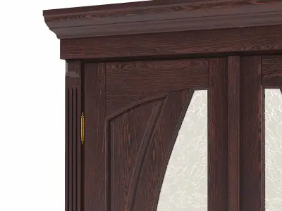 Wooden Door 3D model