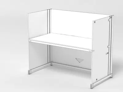 Vitra Hack Low-poly 3D model