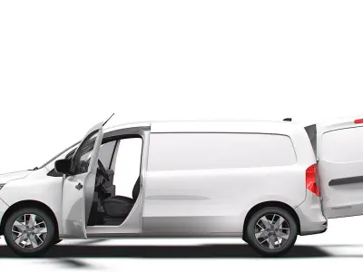 Nissan Townstar LWB HQ Interior 2025 3D model
