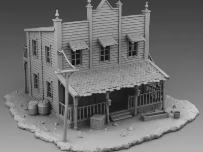 Big house 3D print model