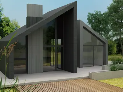 home  cottage 3D model