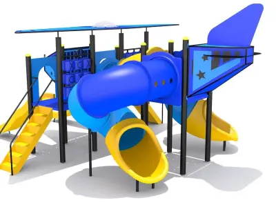 Airplane Playground 3D model