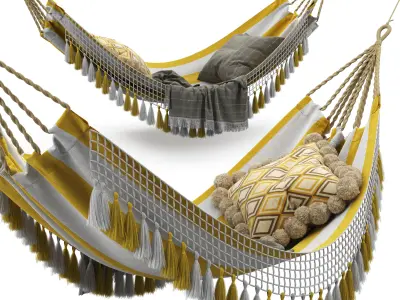 Saratoga Hammock 3D model