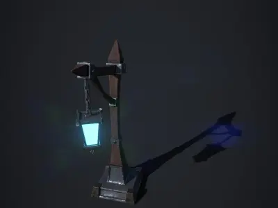 Street light pole  3D model