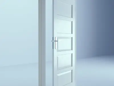 White Door 35 3D model
