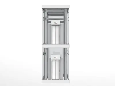 Glass Elevato Low-poly 3D model