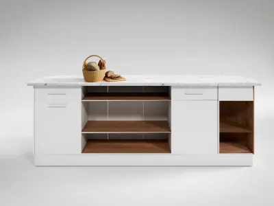 Kitchen Island 3D model