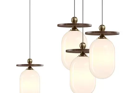 Lampatron STRIK pendant light 3D model