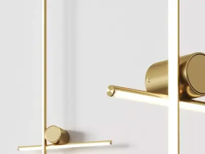 Flos Coordinates W2 Wall Lamp 3D model
