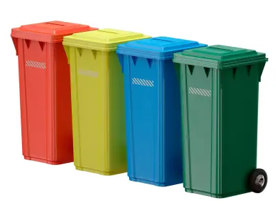 Garbage container Dumpster 3D model