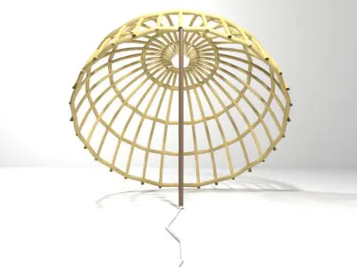 Animal Trapping - Bamboo Trap 3D model