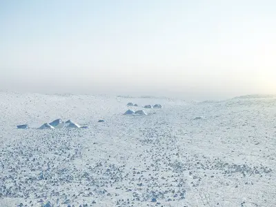 Arctic Surface 3D model