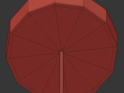 Clam Pendant 3D model