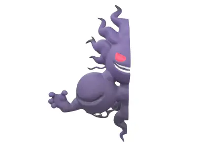 Soul Demon Character v1 001 Low-poly 3D model