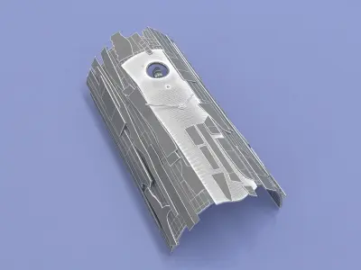 Brichetto Clock 3D model