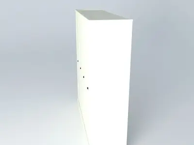 wardrobe three door cabinet Free 3D model