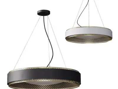 3D model of fashionable chandelier 3D model