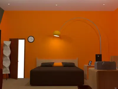 Model bedroom 3D model