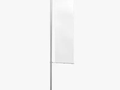 Street Flag 3D model