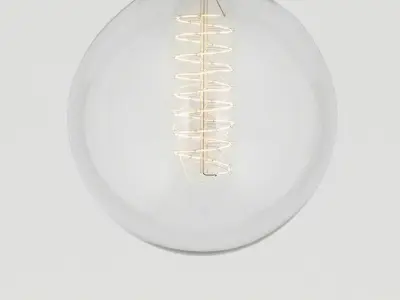 Christopher 12 - Light Sputnik Modern Linear Chandelier 3D model