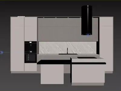 kitchen 3D model 11
