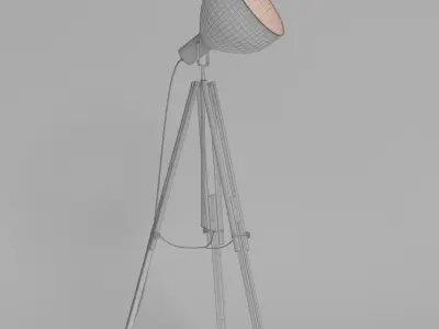 Floor Lamp 02 3D model