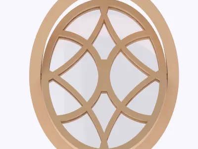 Functional Elipse window style 2  3D print model