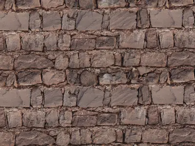 Old Stone Wall PBR  Texture