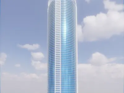 Parametric Building 1b8 3D model