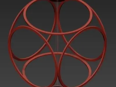 Sattler sphere hanging 3D model
