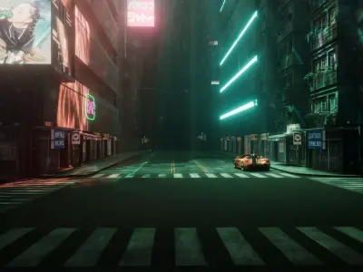 City Street  3D model