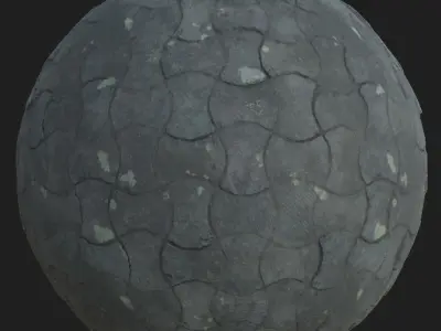 Sidewalk stone ball Texture