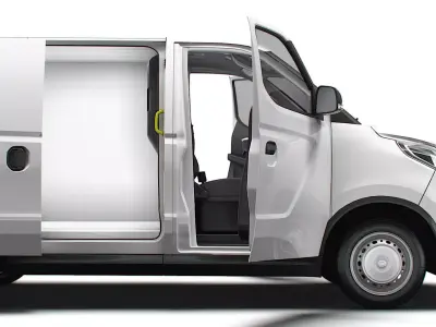 Maxus eDeliver3 SWB HQ Interior 2026 3D model