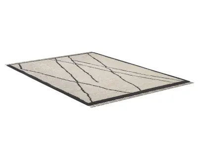 MEDHI WOOL RUG 3D model