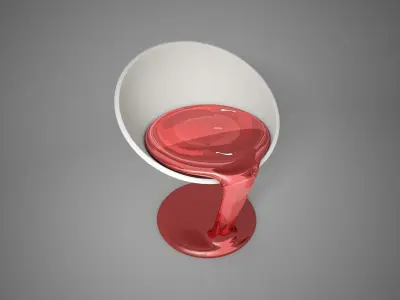 05 MELTHING CHAIR  3D model