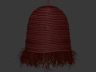 Cosydar raphia lamp  3D model