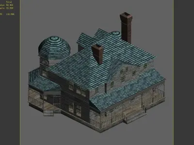 Heterogeneous - Building - Building B Building 03 3D model